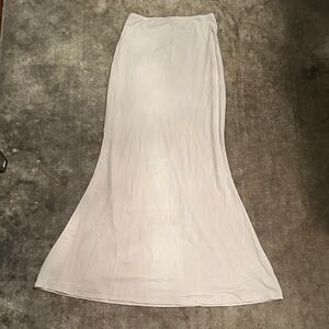 Zara White Maxi Skirt